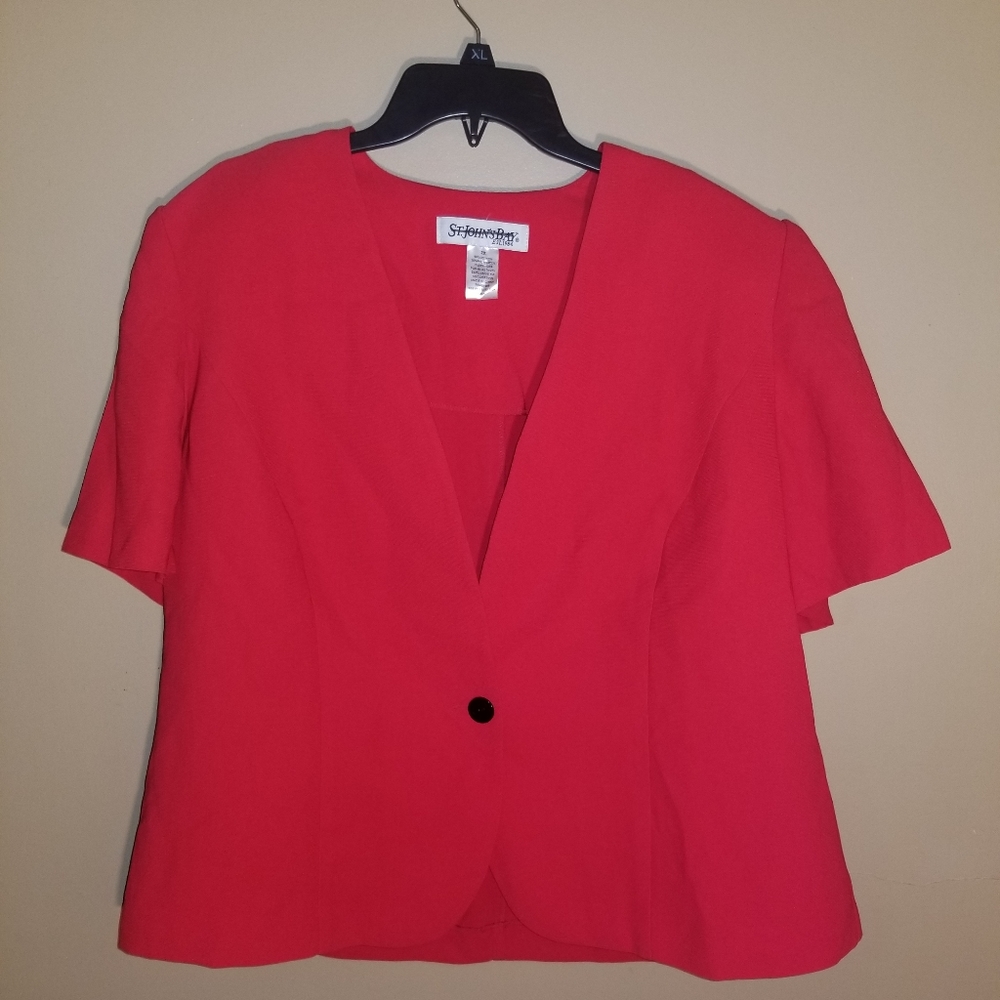 St. John's Bay Red Blazer